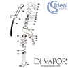 Ideal Standard CeraplanSL Shower Mixer Kit Spare Parts